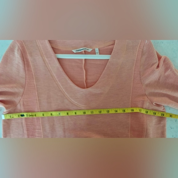 Soft Surroundings Coral Soft Sweatshirt - SZ L - Picture 4 of 6